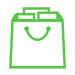 Pictogramme sac de shopping
